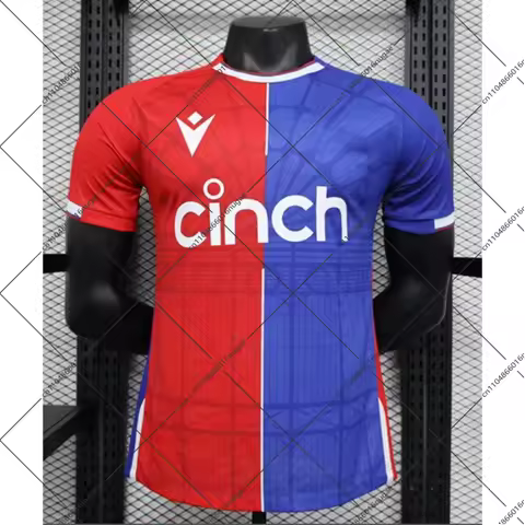 2526 Crystal Palace Home Away Fan & Player Issue Kit Jersey Loose Comfortable Fashionable and Popula