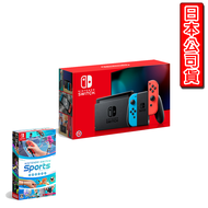 任天堂Switch主機(日本公司貨)+運動 Sports (內附腿部固定帶)+隨機贈品