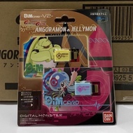 Bandai Digimon Ghost Game Digital Monster Vital Bracelet Dim Cards Vol V2 - Angoramon &amp; Jellymon