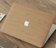 OTHER - MacBook Air13"(A1932/A2179/A2337) 木紋硬殼 - 淺啡