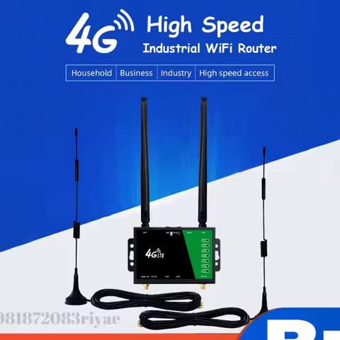 4G LTE CPE Router WiFi Router with SIM Card Slot 4 Antennas 4G Wireless Router 150Mbps Firewall Prot