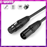 E-WOITD DMX 3-PIN DMX512 Male To Female Cable LED PAR Stage Lights DMX Signal Line Dj Equipment DMX5
