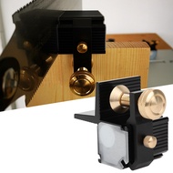 Aluminum Alloy + Brass Magnetic Dovetail Guide Gauge Hold the Saw for Woodworking