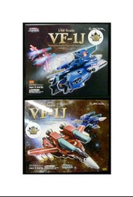 全新 Arcadia 1/60 超時空要塞 Macross VF-1J  Super Valkyrie Maximilian Jenius & Milia Fallyna Jenius ( 麥斯 及 