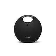 Harman Kardon ONYX STUDIO 6 Wireless Portable Speaker, Bluetooth/Waterproof/IPX7 Compatible, Up to 8 Hours Playback, 2 Devices Simultaneous Connection, Black