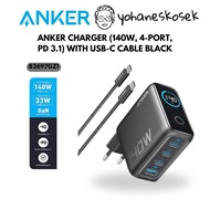 ANKER CHARGER (140W, 4-PORT, PD 3.1)