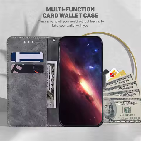 Leather Case For Nokia 2.3 4.2 3.2 2.2 1.3 5.3 2.4 3.4 6.2 7.2 1.4 Flip Book Case Fold Cover For Nok