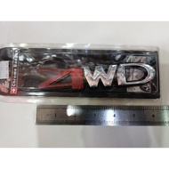 emblem kereta 4wd new