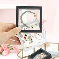 pe Film Suspension Box Packaging Transparent Jewelry Earring Necklace Anti-Oxidation Storage (110mm 