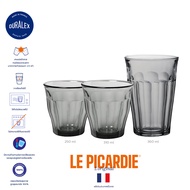 แก้วน้ำ Duralex Picardie Grey แก้วกาแฟ แก้วชา แก้วน้ำสั้น แก้วน้ำสูง เทมเปอร์กลาส
