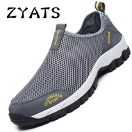 ZYATS 2018 New men's sports summer sports hiking shoes light walking breathable mesh sports shoes Large size 39-48