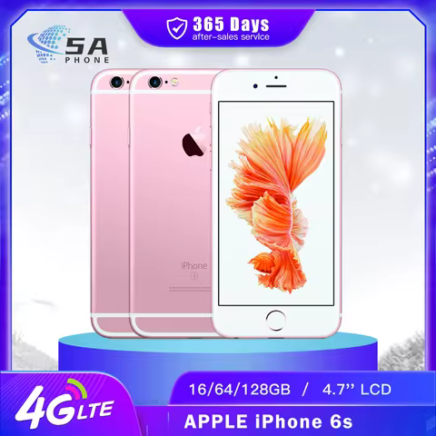 Original Apple iPhone 6S 4G LTE Mobile Phone 4.7" 2GB RAM 16GB/64GB/128GB ROM 12MP+5MP Fingerprint D