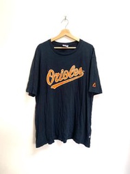 Vintage Majestic MLB Baltimore Orioles Logo T-shirt 巴爾的摩金鶯隊隊徽T恤