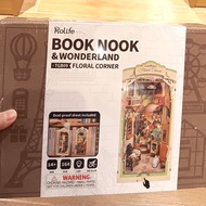 DIY ROLIFE BOOK NOOK AND WONDERLAND FLORAL CORNER