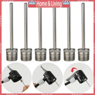 ci 3 6pcs Balls Pumps Inflation Needle Stainless Steel Air Pumps Needle for Blowing Up Football Bask