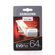 Samsung เมมโมรี่การ์ด Micro SD 64GB Class10 EVO Plus (U3 100 MB/s.)