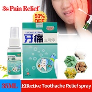 [CINDYNAL] 🔥Toothache insect repellent spray🔥Toothache Spray35ml Toothache quick pain relief spray quick-acting toothache toothache pain relief gum swelling and pain tooth decay gum allergy insect tooth toothache anti-pain spray