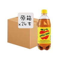 大西洋 - 蘋果西打汽水 600ml x 24 支 [原箱]