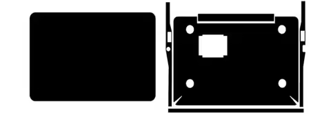 Pre-cut 1x Top+1x Bottom+Side Skin Pre-cut Stickers Case Cover Film For GPD Pocket 2 3 4