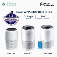 Levoit Core Mini, 300, 300S Air Purifier with 97% Filtration Efficiency 360° Circulation Purification Google Alexa Control Low Noise for Home Office