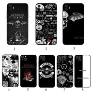 iPhone 12 13 Mini 12 Pro Max 13 14 Pro Max 14 Plus 17 air F7 Avenged Sevenfold8 Soft black phone cas