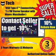 LG 29" 29WQ600 IPS FHD AMD Freesync HDR10 100Hz 1ms USB-C Borderless Ultrawide Monitor