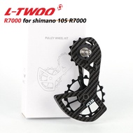 LTWOO Ròng Rọc Cùi Đề Sau Bằng Gốm Sợi Carbon Cho Xe Đạp Bộ DẫN HướNg Bánh Xe Lớn 13T + 18T Cho Shim