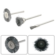[AU]❀3Pcs Stainless Steel Wire Brush Wire Wheel Rotary Tool Rust Removal Polishing