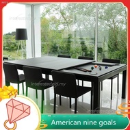 Billiards Household Indoor Multifunctional Black 8 Billiard Table, Family Table Tennis Two-in-one Di