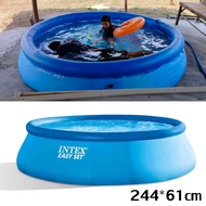 [COD+Bangkok Ready Stock]สระน้ำ อีซี่เซ็ต 8 ฟุต x 24 นิ้ว (2.44x0.61 ม.) รุ่น 28106