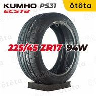 Lốp ô tô Kumho Ecsta PS31 – 225/45 ZR17 94W – Chính Hãng BH 5 năm (225/45R17 225 45 R17)