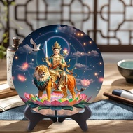 Manjusri Bodhisattva Special Ornaments Decoration Living Room Bedroom Buddhist Hall Temple Middle Ha