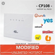 4G LTE CPE CP 108 Router 150Mbps WIFI ROUTER Modem Antennas 32 Users (Unlock & Modified)