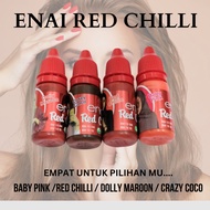 ENAI RED CHILLI inai kuku ( Dolly Maroon / Red Chilli / Baby Pink / Crazy Coco )