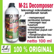 M21 DECOMPOSER dekomposer probiotik pembuat kompos lebih cepat