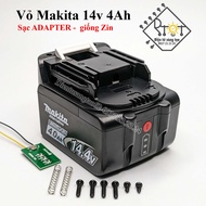 [ 14V DC ] Makita adapter case with led indicator 14.4V 4Ah closed 8cell new model
