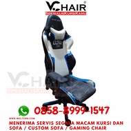 Servis Kursi Gaming , Ganti Kulit dan Tambah Busa