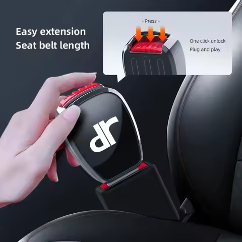 Car Seat Belt Buckle Plug Auto Safety Strap Extension Accessories interior For DR Motors DR3 DR1 DR2