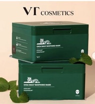 VT Cica Daily Smoothing Mask 韓國積雪草面膜 30塊 方便好用唔會黏立