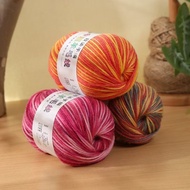 Wool Yarn Wool Yarn Knitting Yarn Hand-Knitting Medium Thick Wool Yarn Ball Sweater Jacket Thread Ba