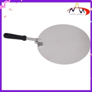Pizza Paddle 12 Inch, Folding Stainless Steel Pizza Peel, Handle Pizza Paddle Shovel,  for Bbq Pizza