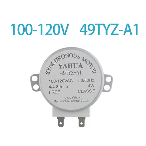 Microwave Oven Motor 100V-120V 4W 50/60Hz Microwave Turntable Synchronous Motor 49TYZ-A1 Microwave O