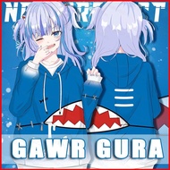 PDF2 Hololive Gawr Gura Casual Long Sleeve Pullover Hoodie