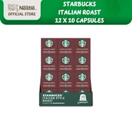 [Carton] STARBUCKS Italian Roast by NESPRESSO Coffee Capsules (10 Servings)