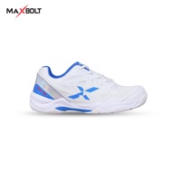 MAXBOLT TOUR PRO V2 Badminton Shoes - White/Blue