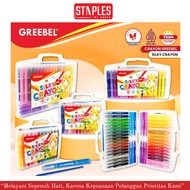 Greebel Silky Crayon 12 24 36 48 Colors Silky Crayon/ Fine Coloring Crayon/