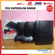 Ready Ps3 Ps 3 Super Slim Superslim 500Gb Bekas Second Full Game Murah