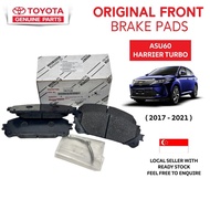 TOYOTA HARRIER TURBO 2.0L ( ASU60 ) ORIGINAL BRAKE PADS - SINGAPORE