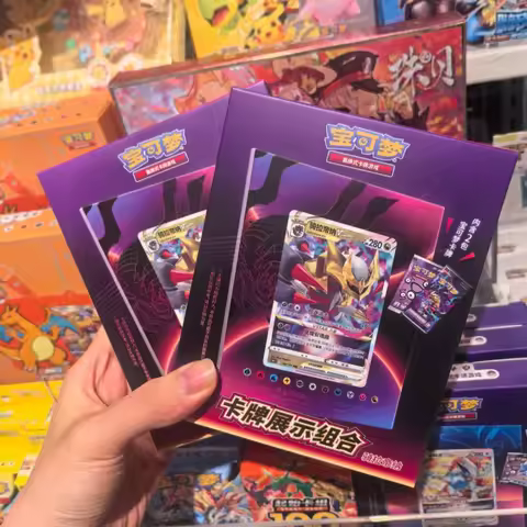 Original Chinese PokéMon Trading Ptcg Cards Giratina Lugia Ptcg PokéMon Card Display Set Battle Card