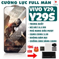 VIVO Y29, Y29S Tempered Glass Full Screen, TRANSPARENT + FREE GIFT| KKCB1